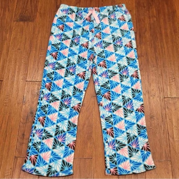 Large MAYFAIR Colorful Geometric Pajama Pants - Picture 1 of 8